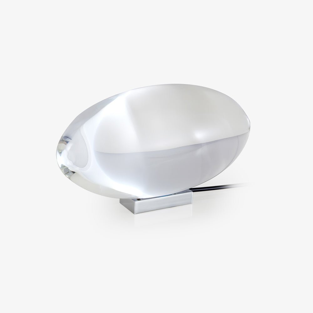 Polished Stone Accent Table Lamp