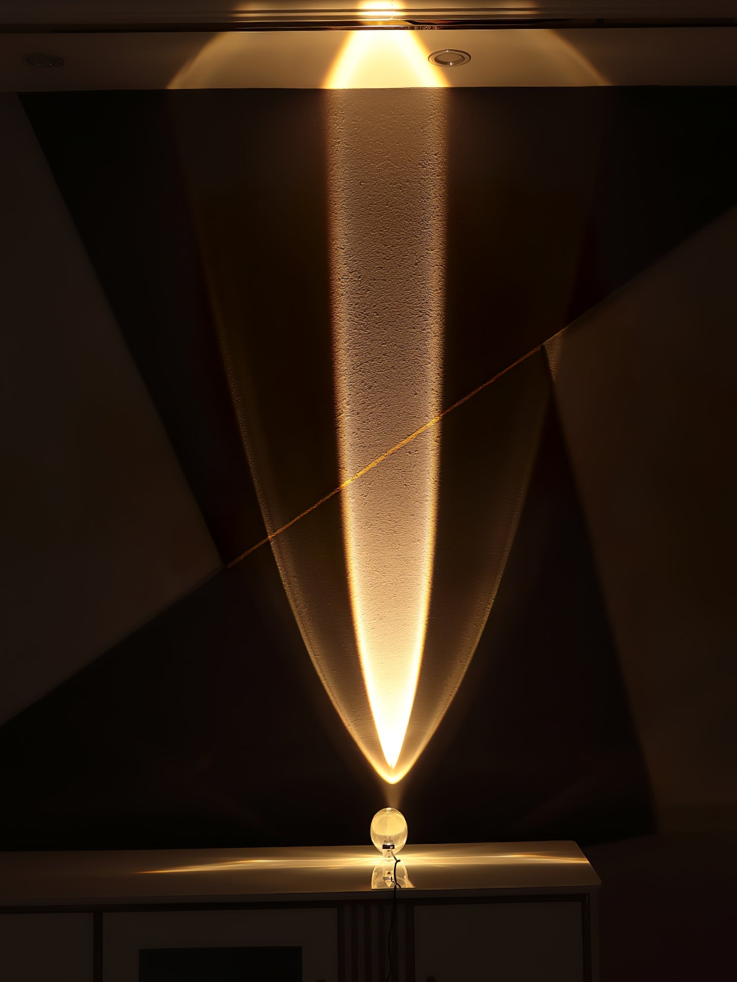 Polished Stone Accent Table Lamp