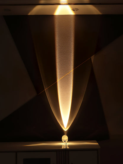 Polished Stone Accent Table Lamp