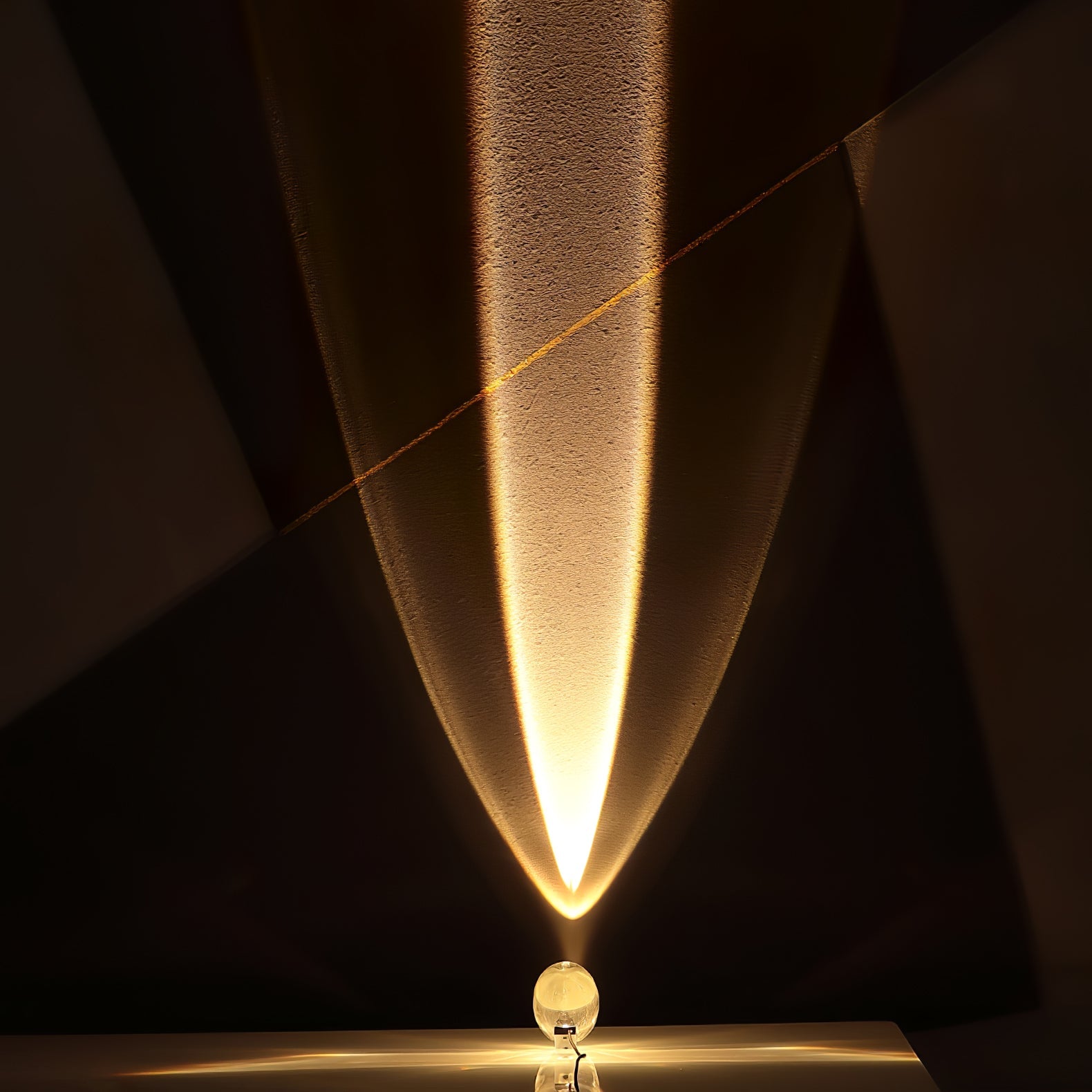 Polished Stone Accent Table Lamp