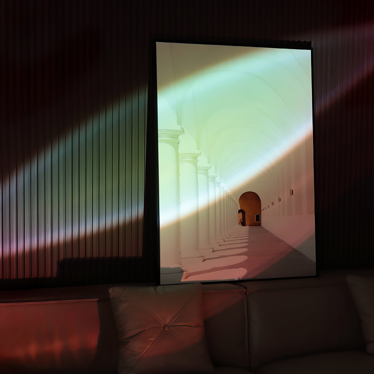 Polished Stone Accent Table Lamp