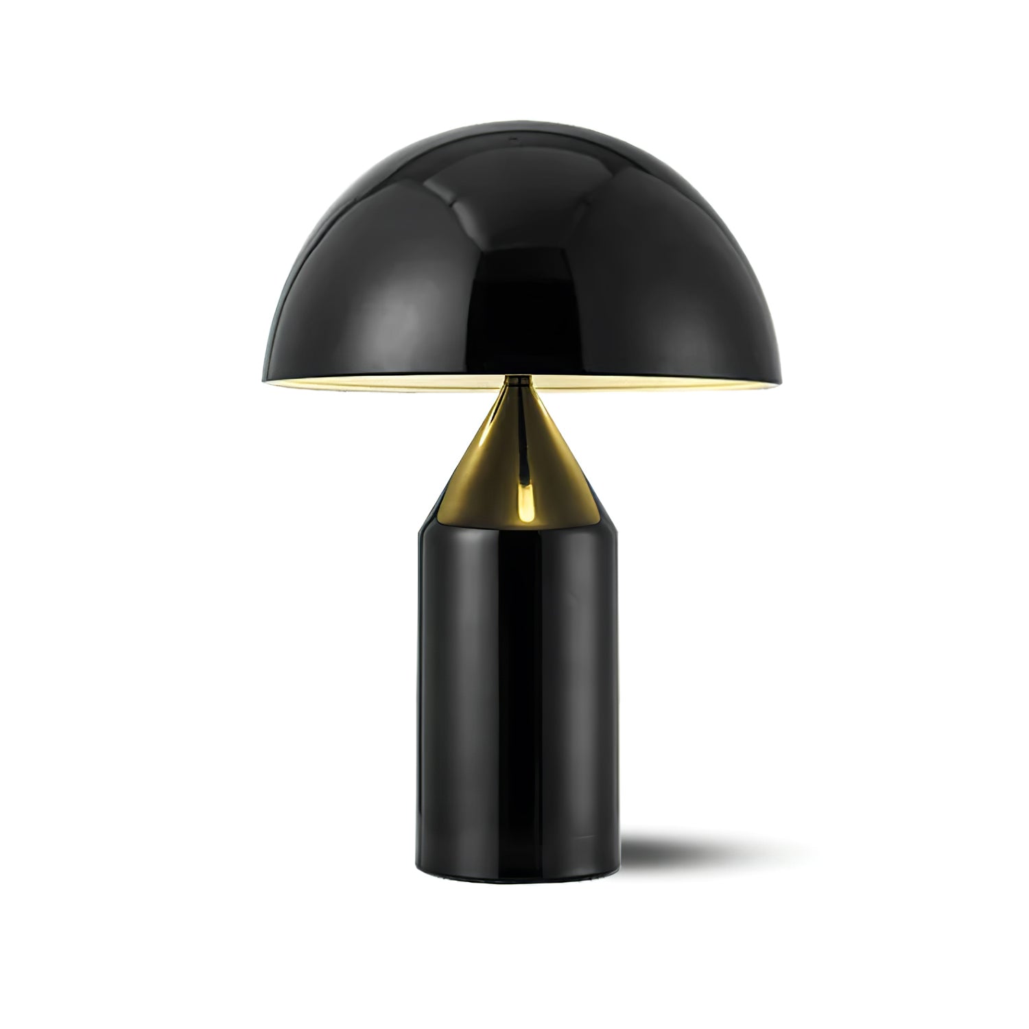 Brushed Metal Dome Table Lamp