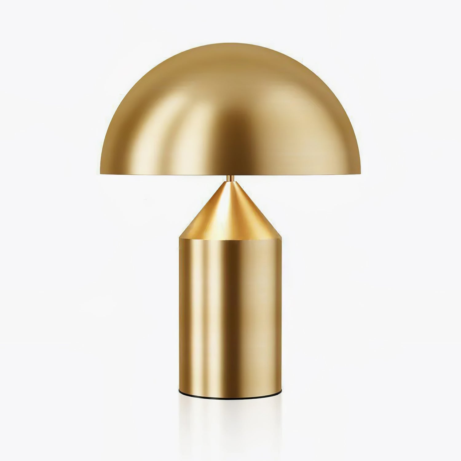 Brushed Metal Dome Table Lamp