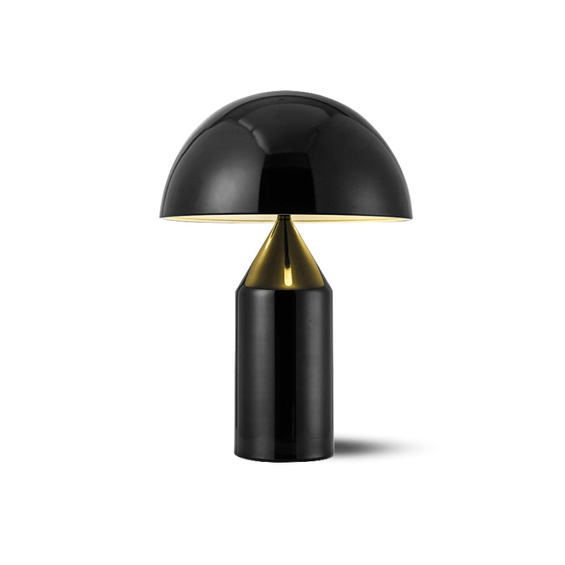 Brushed Metal Dome Table Lamp