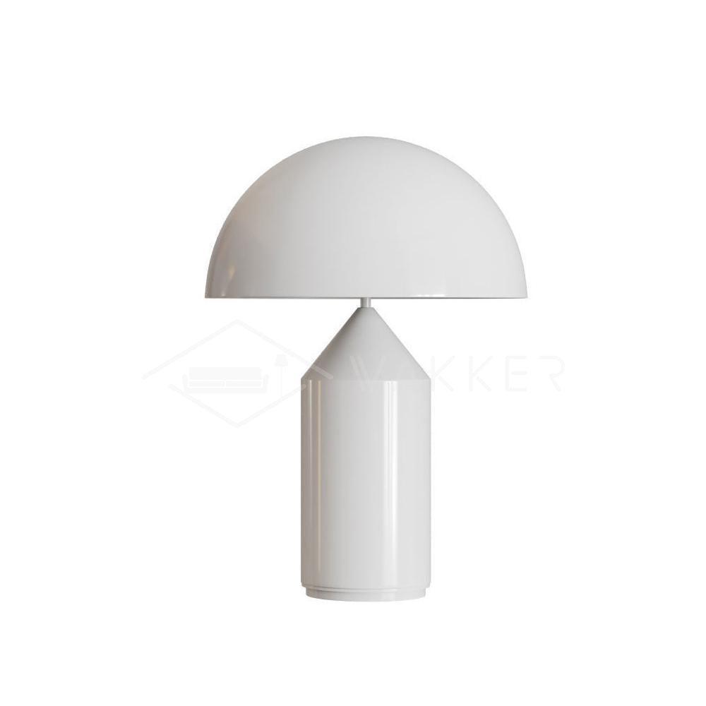 Brushed Metal Dome Table Lamp
