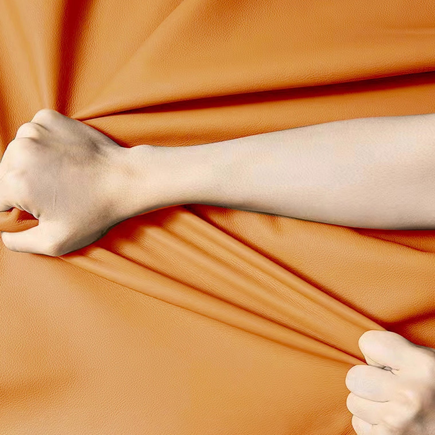 Boucle Upholstered Shoe Bench Wood Frame