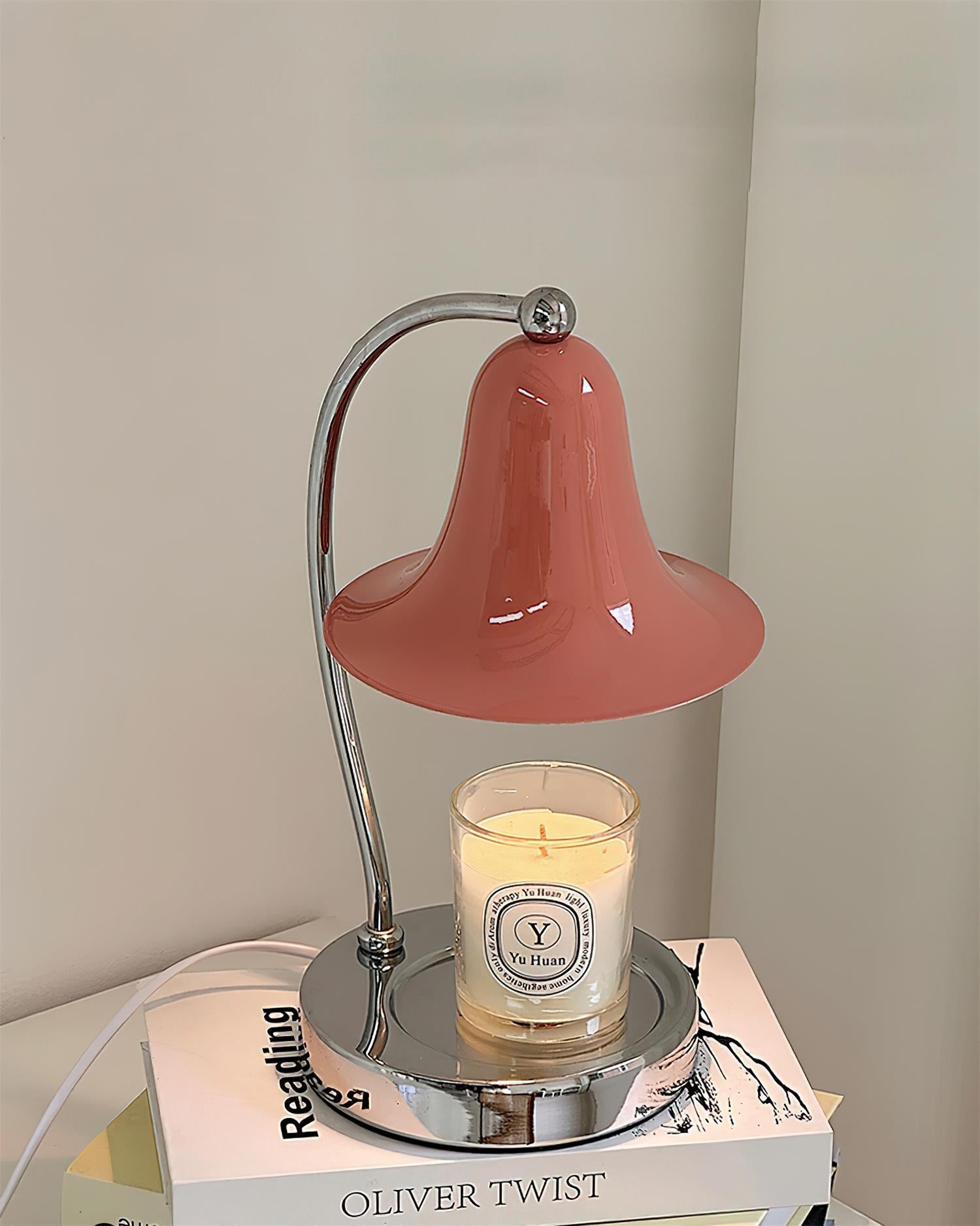 Bell Shade Tabletop Candle Warmer Lamp