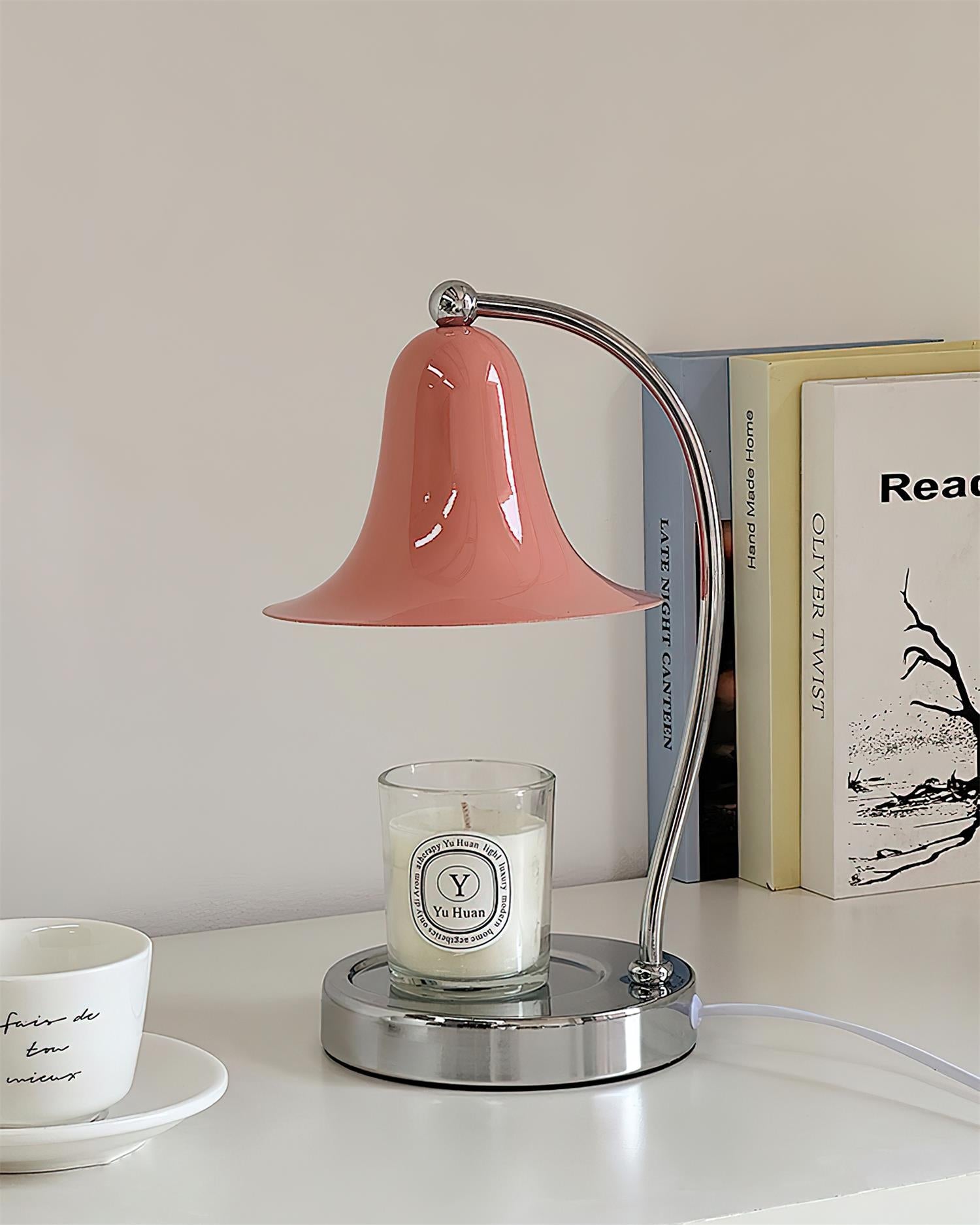 Bell Shade Tabletop Candle Warmer Lamp