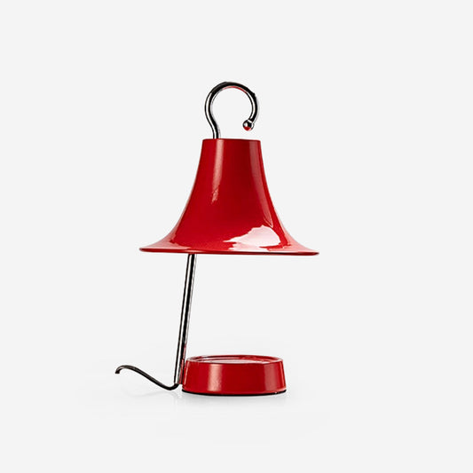 Red Bell Pendant Candle Warmer Lamp
