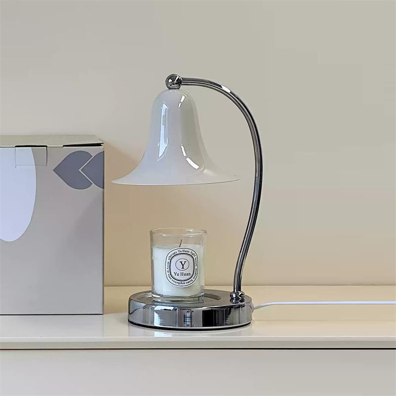 Bell Shade Tabletop Candle Warmer Lamp