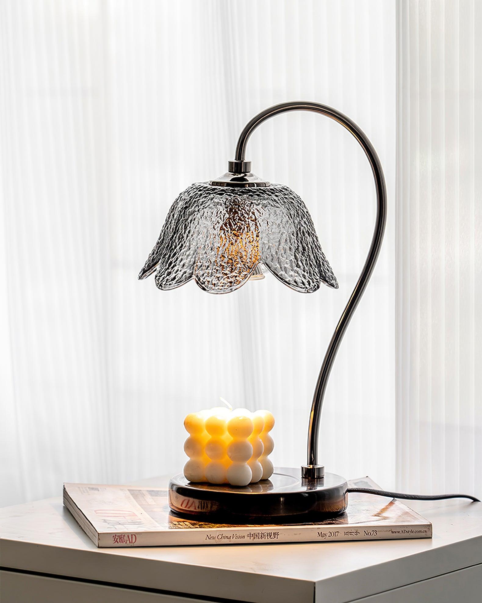Black Bell Pendant Candle Warmer Lamp
