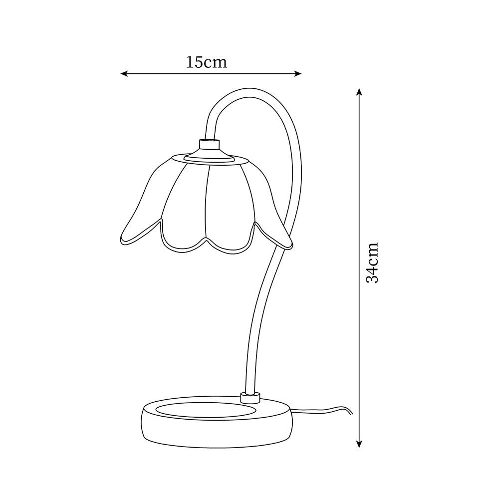 Black Bell Pendant Candle Warmer Lamp