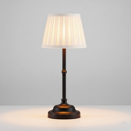 Cordless Rechargeable Brass LED Table Lamp