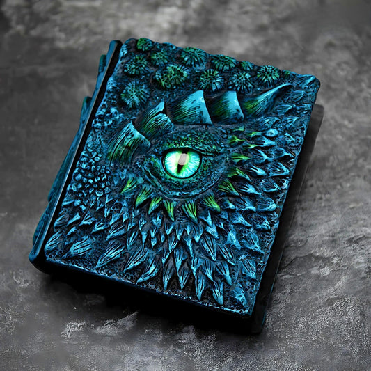 3D Dragon Eye Embossed Journal