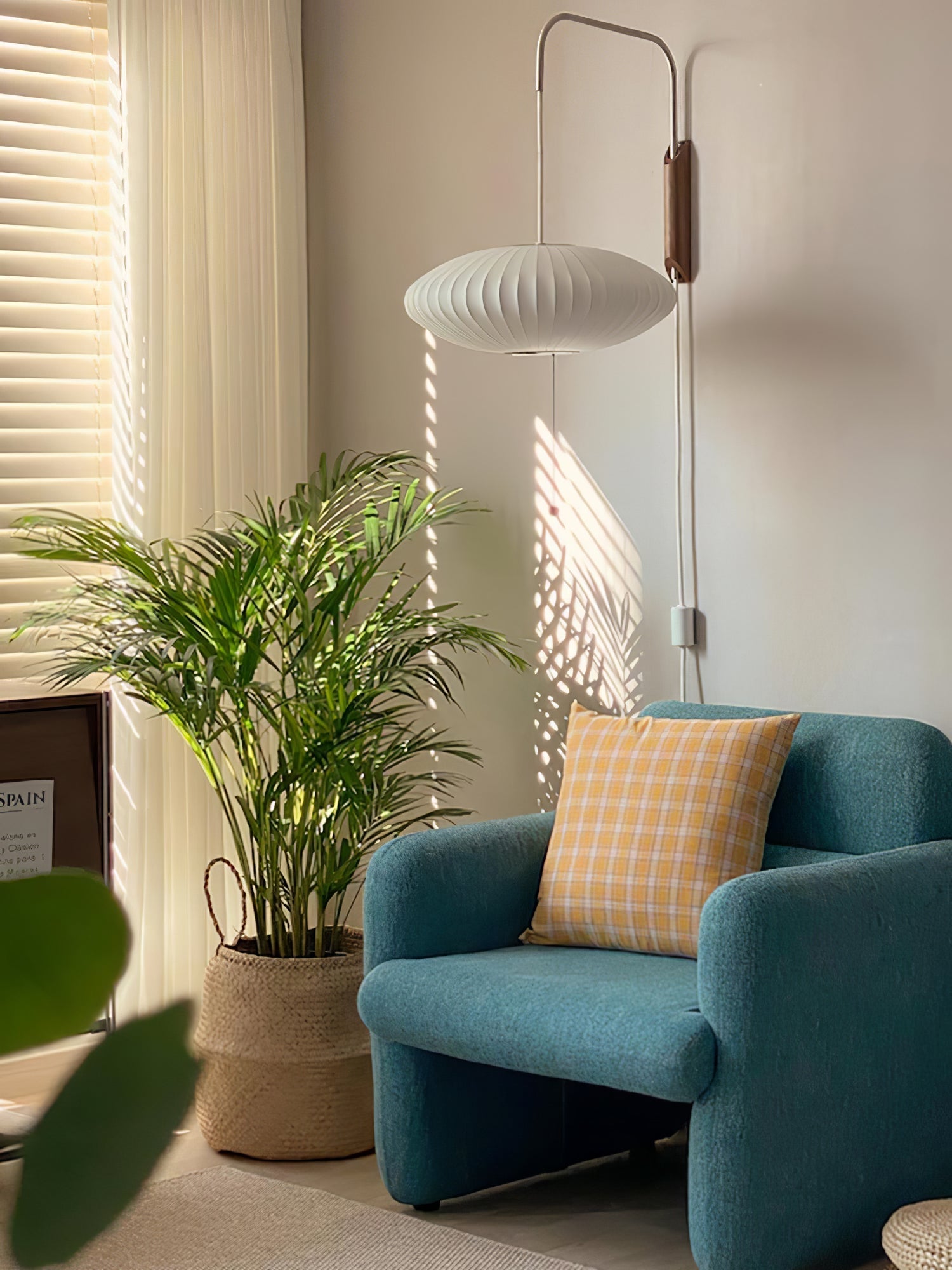 Glass Globe Wall Sconce Light