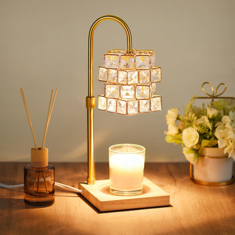 Crystal Arch Candle Warmer Lamp