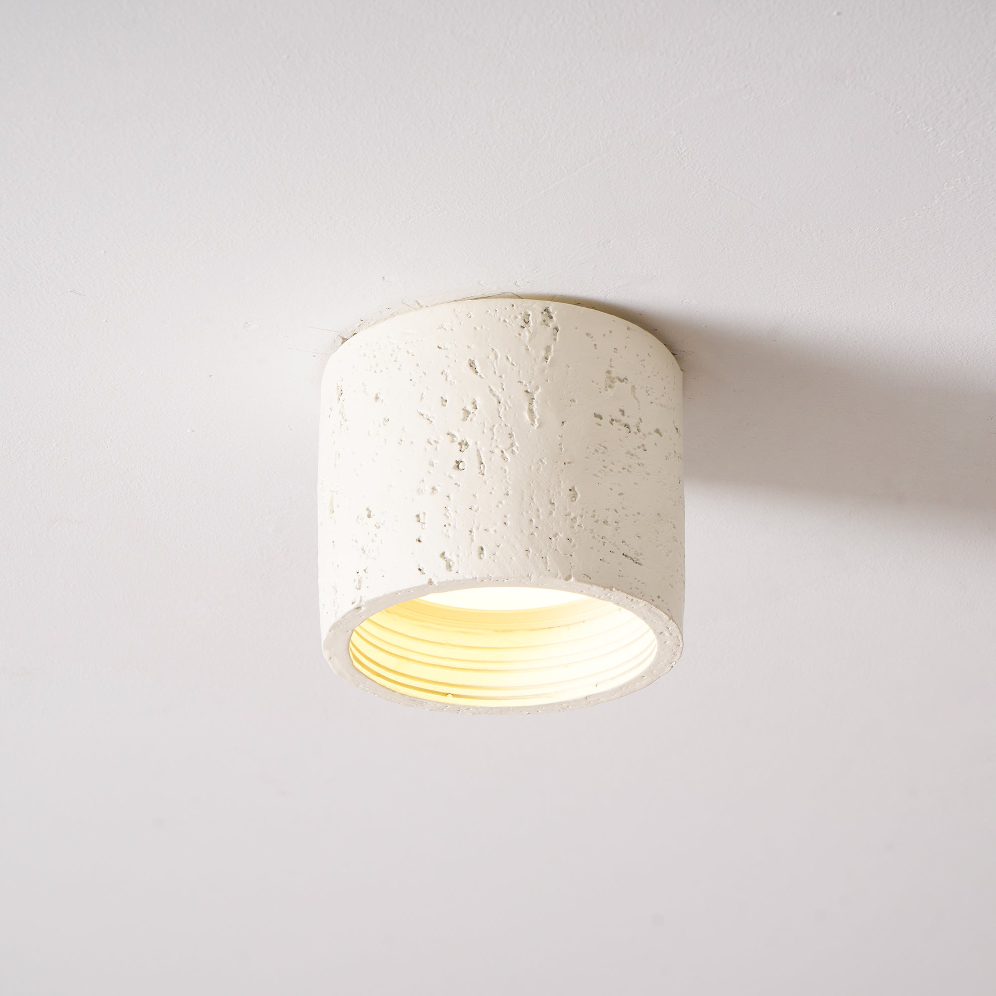 Fabric Shade Flush Mount Ceiling Light