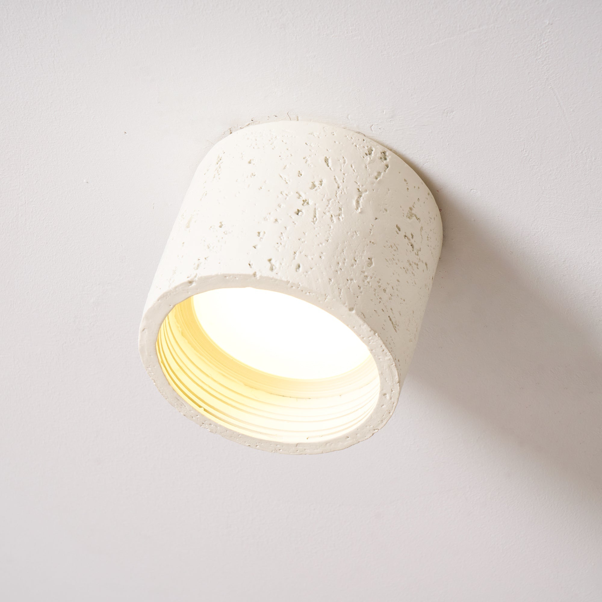 Fabric Shade Flush Mount Ceiling Light