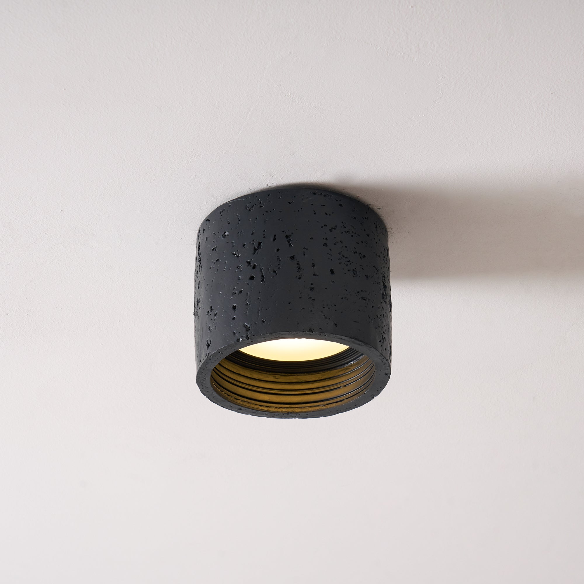 Fabric Shade Flush Mount Ceiling Light