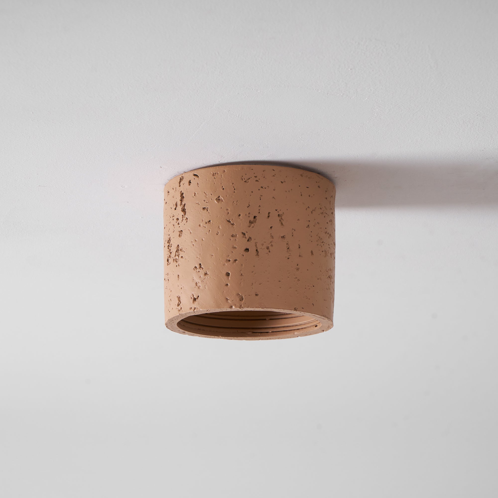 Fabric Shade Flush Mount Ceiling Light