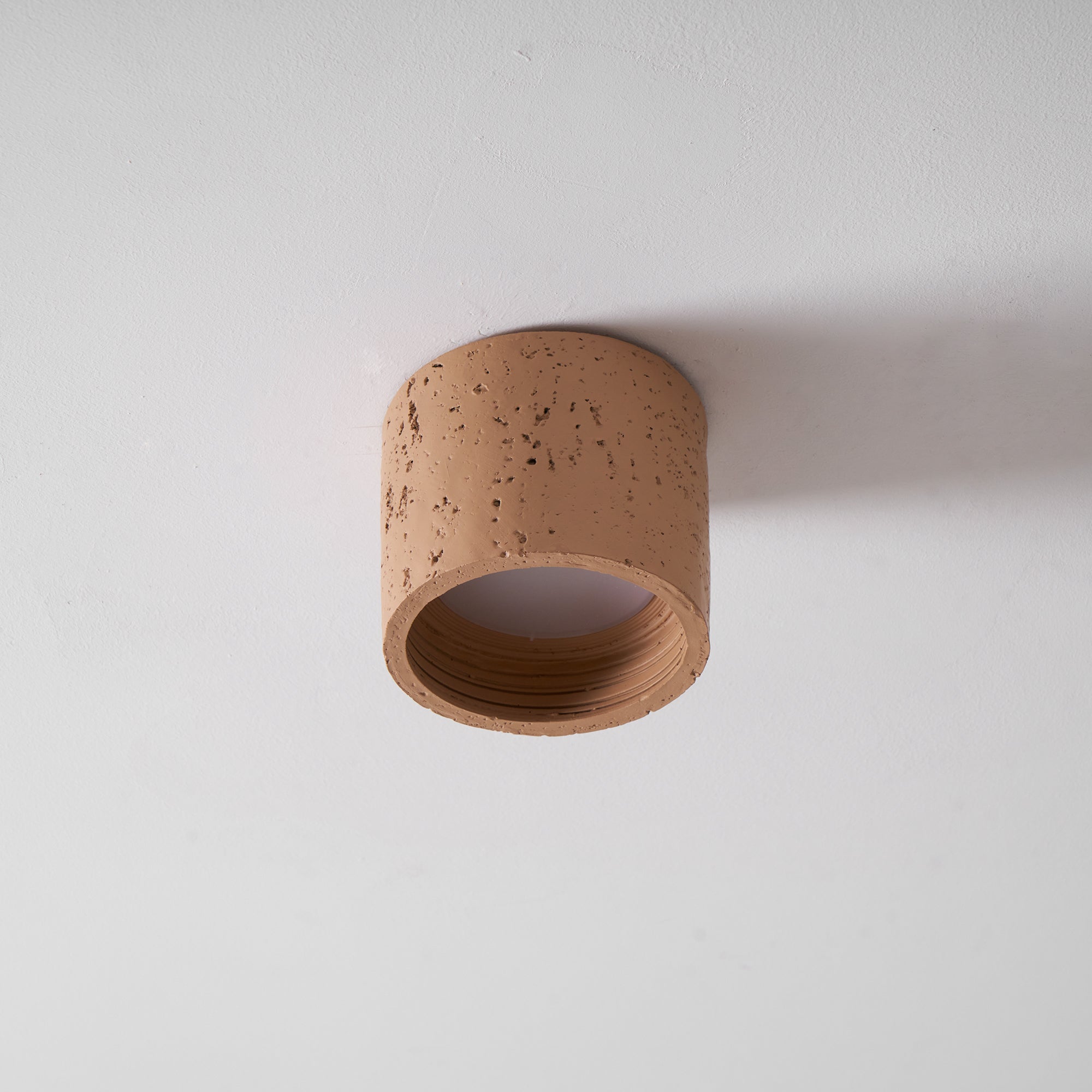 Fabric Shade Flush Mount Ceiling Light