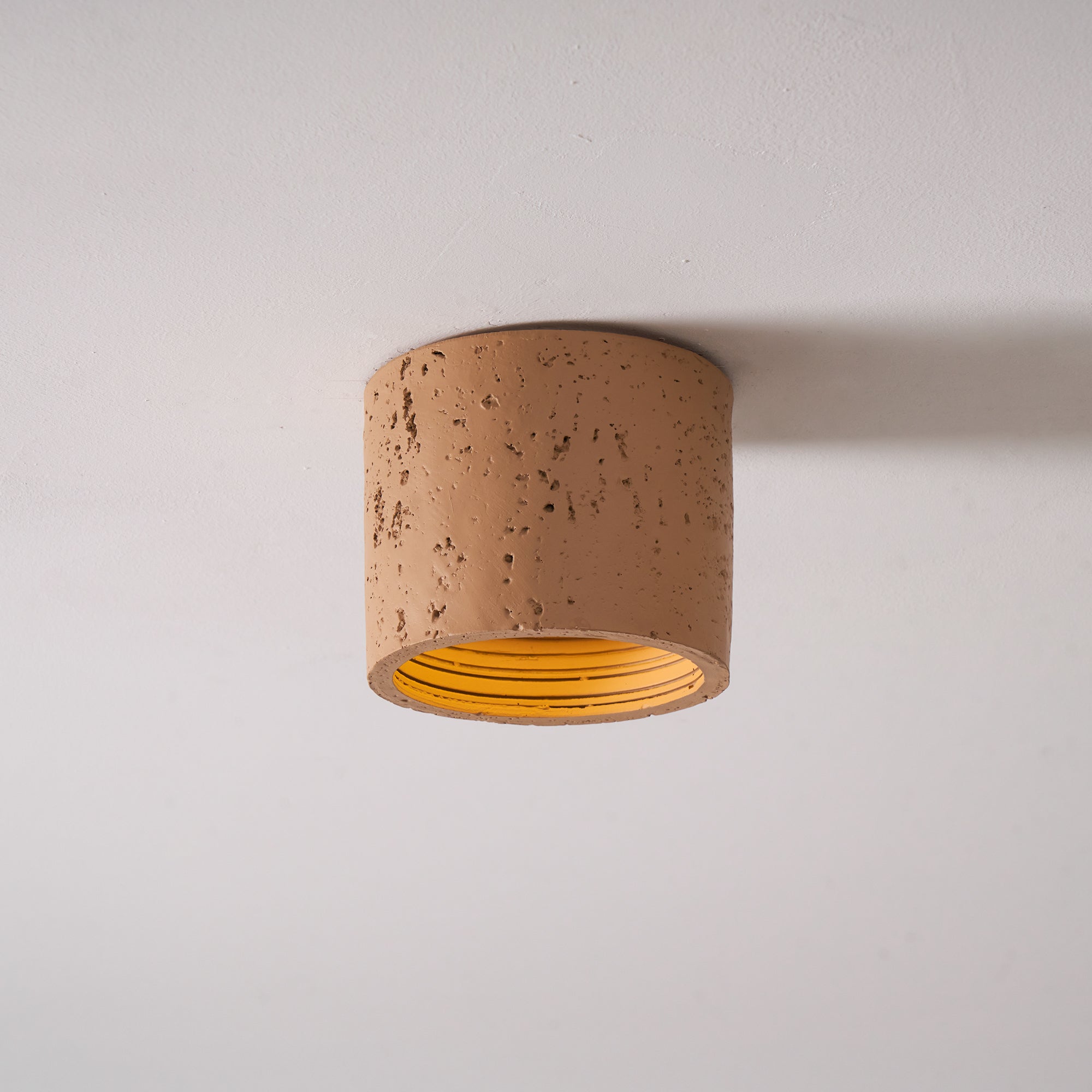 Fabric Shade Flush Mount Ceiling Light