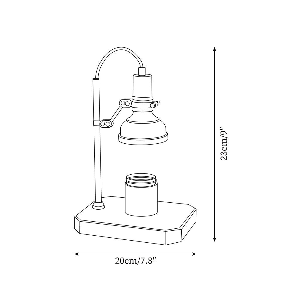 Classic Pedestal Candle Warmer Lamp