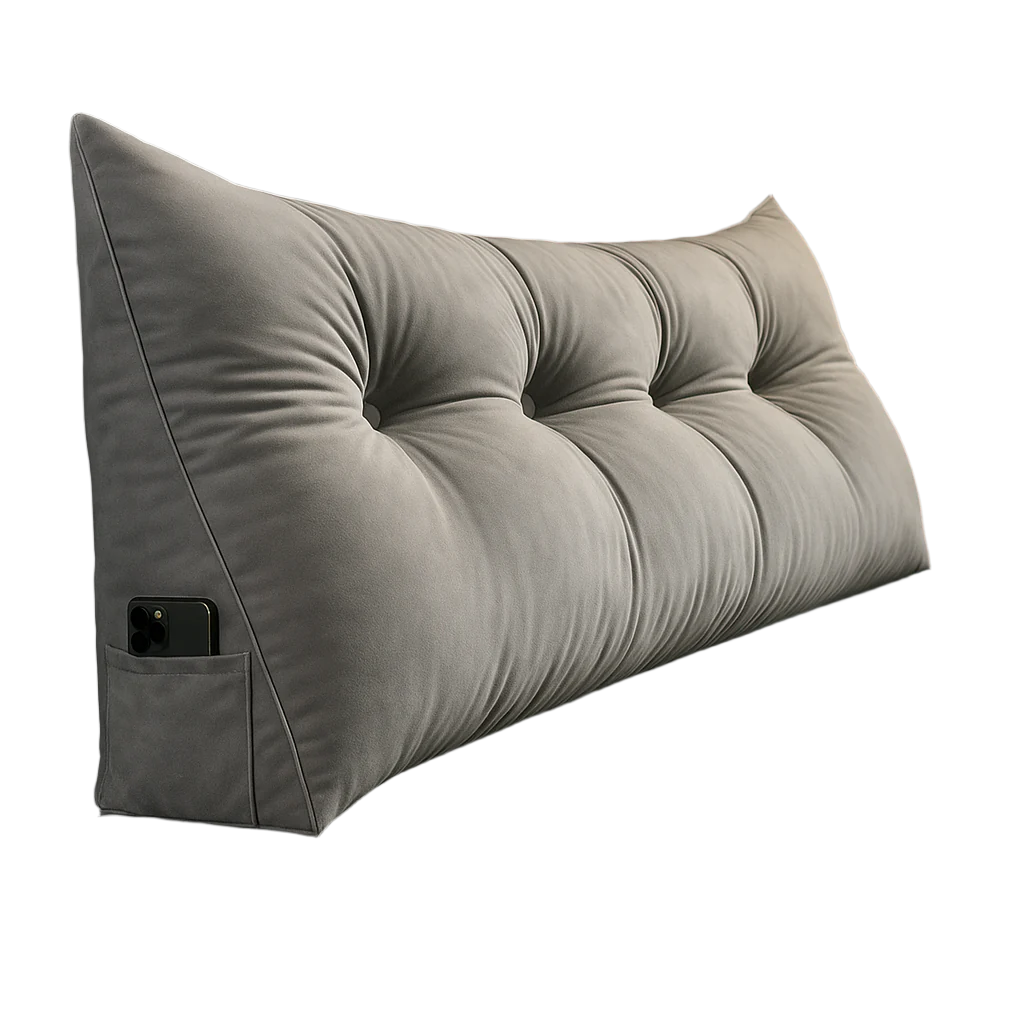 Large Bed Wedge Pillow | Angled Foam Support