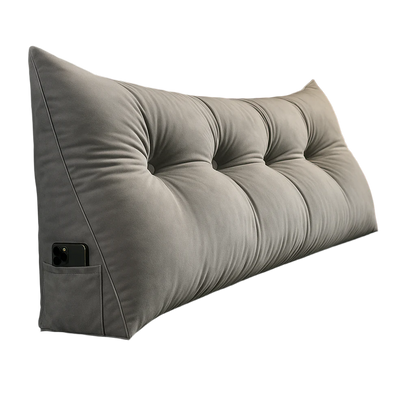 Large Bed Wedge Pillow | Angled Foam Support