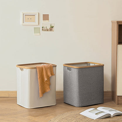 Collapsible Laundry Basket - Space-Saving, Durable & Lightweight Design 1