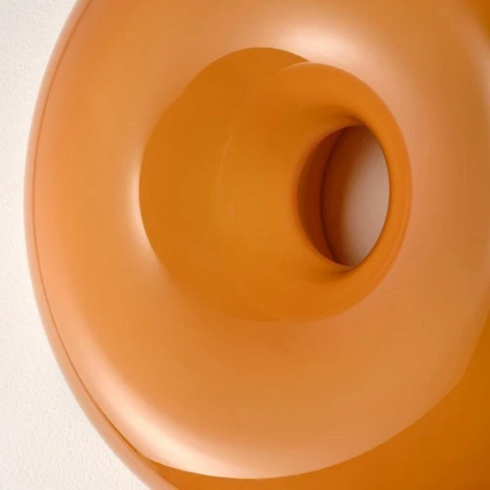 Donut-Style Orange Ambient Table Lamp