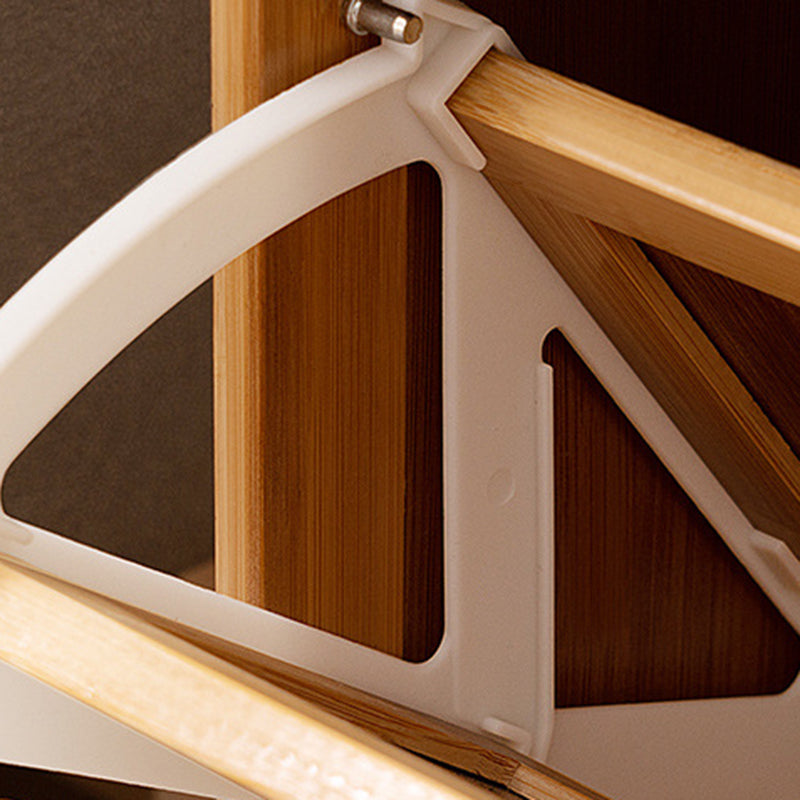 Japanese Bamboo Ventilated Shoe Bench – Entryway Storage