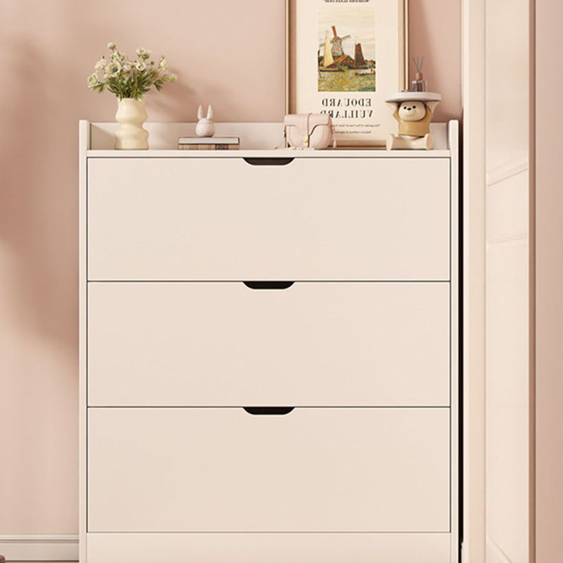 Ultra Slim Shoe Cabinet – Solid Wood Entryway Storage 2–3 Tier