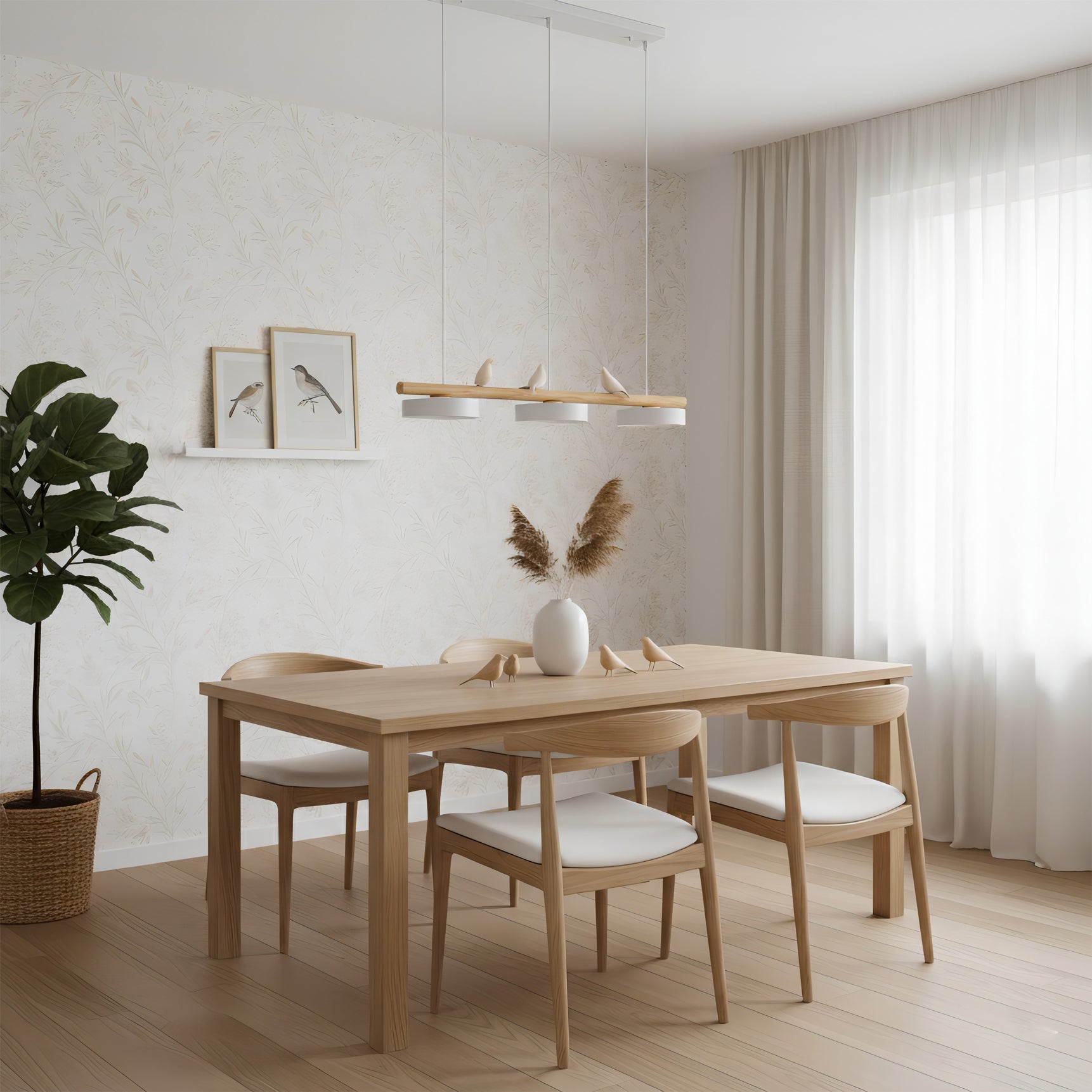 Bird Branch Linear Chandelier