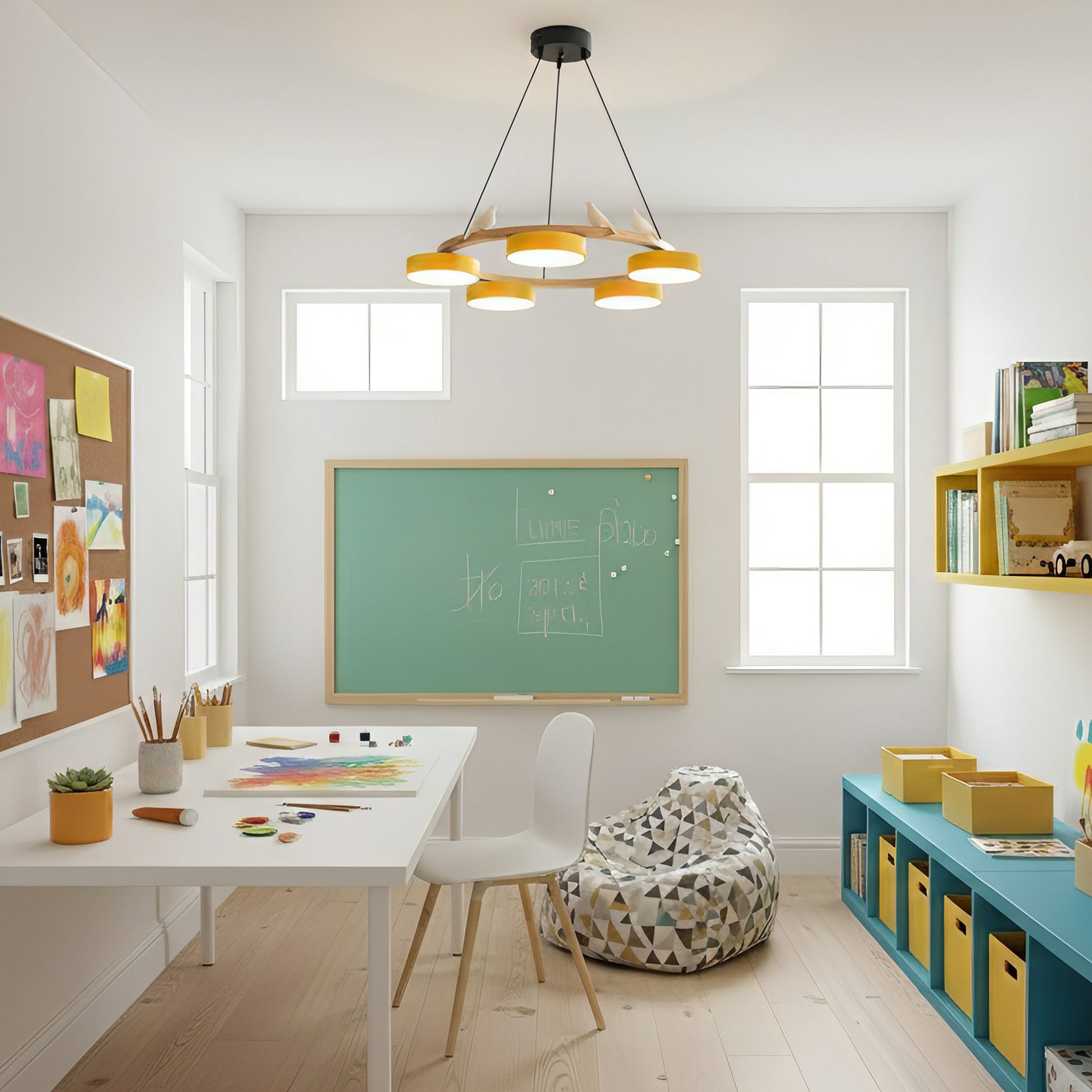 Bird Ring Dining Room Chandelier