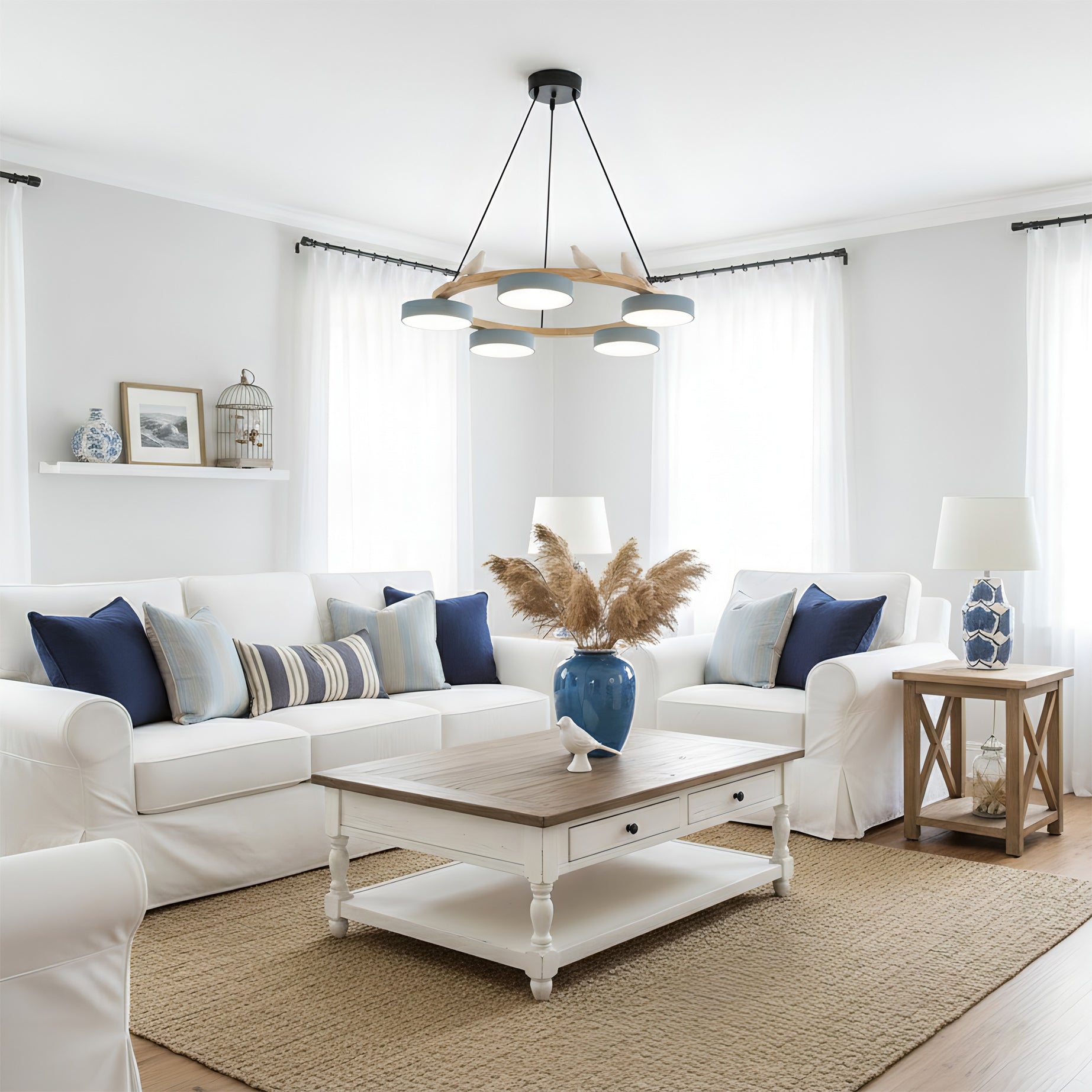 Bird Ring Dining Room Chandelier