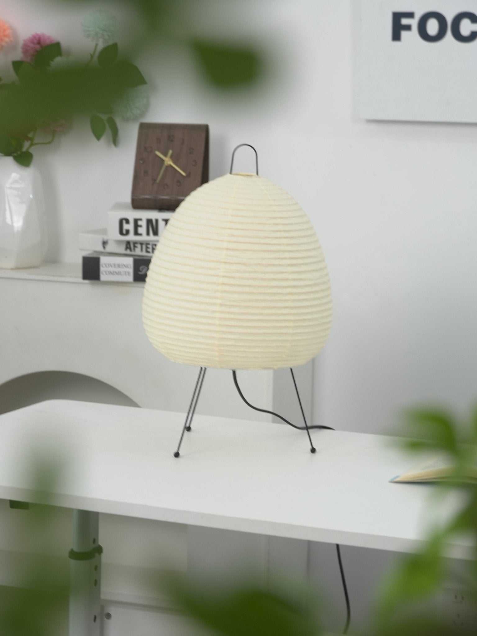 Akari Paper Silhouette Table Lamp