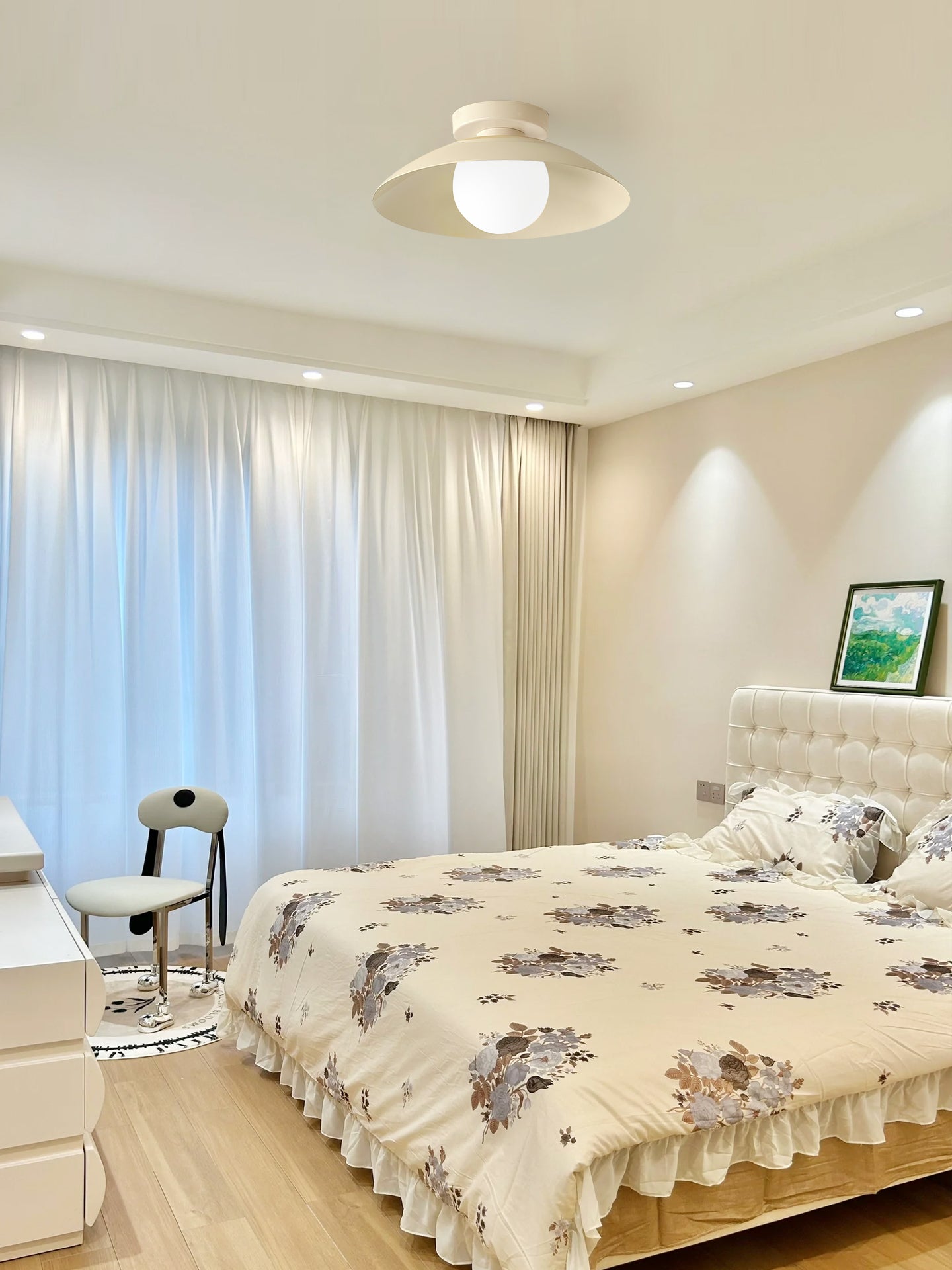 Large Dome Ceiling Light