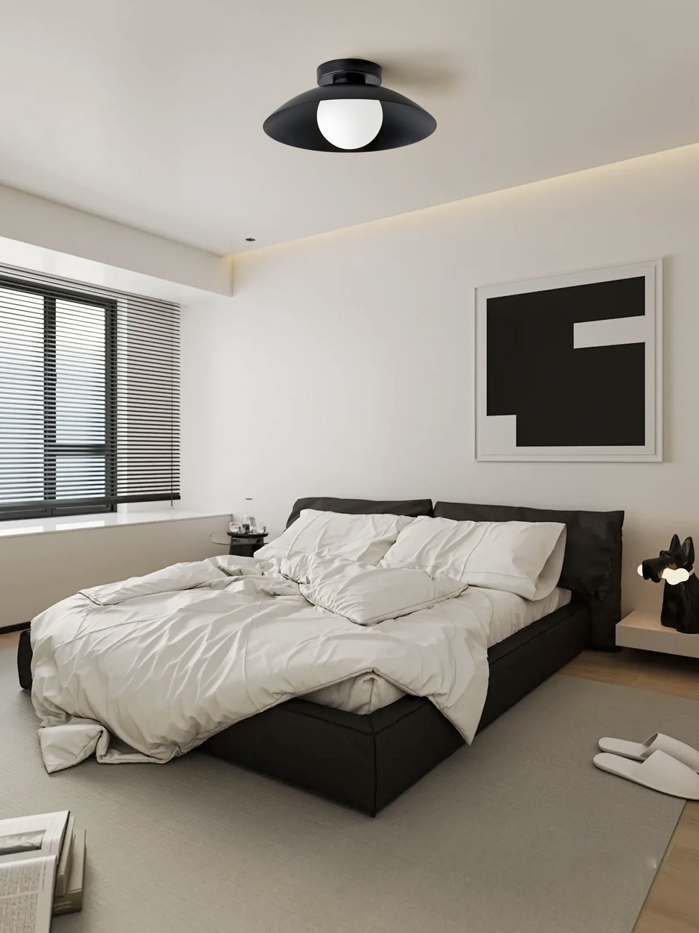 Large Dome Ceiling Light