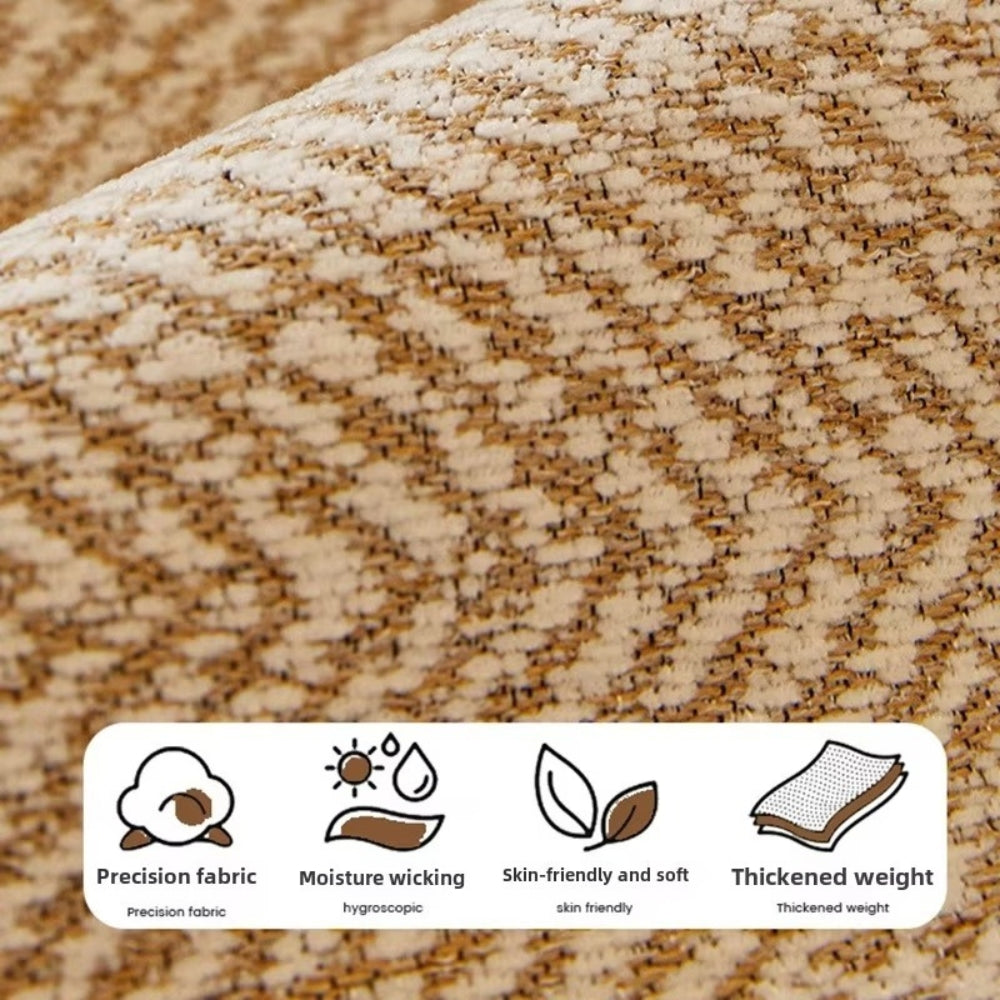 Woven Tassel Couch Cover | Modern Wave Sofa Bedding