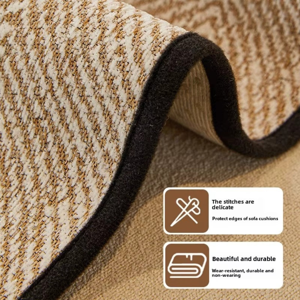Woven Tassel Couch Cover | Modern Wave Sofa Bedding