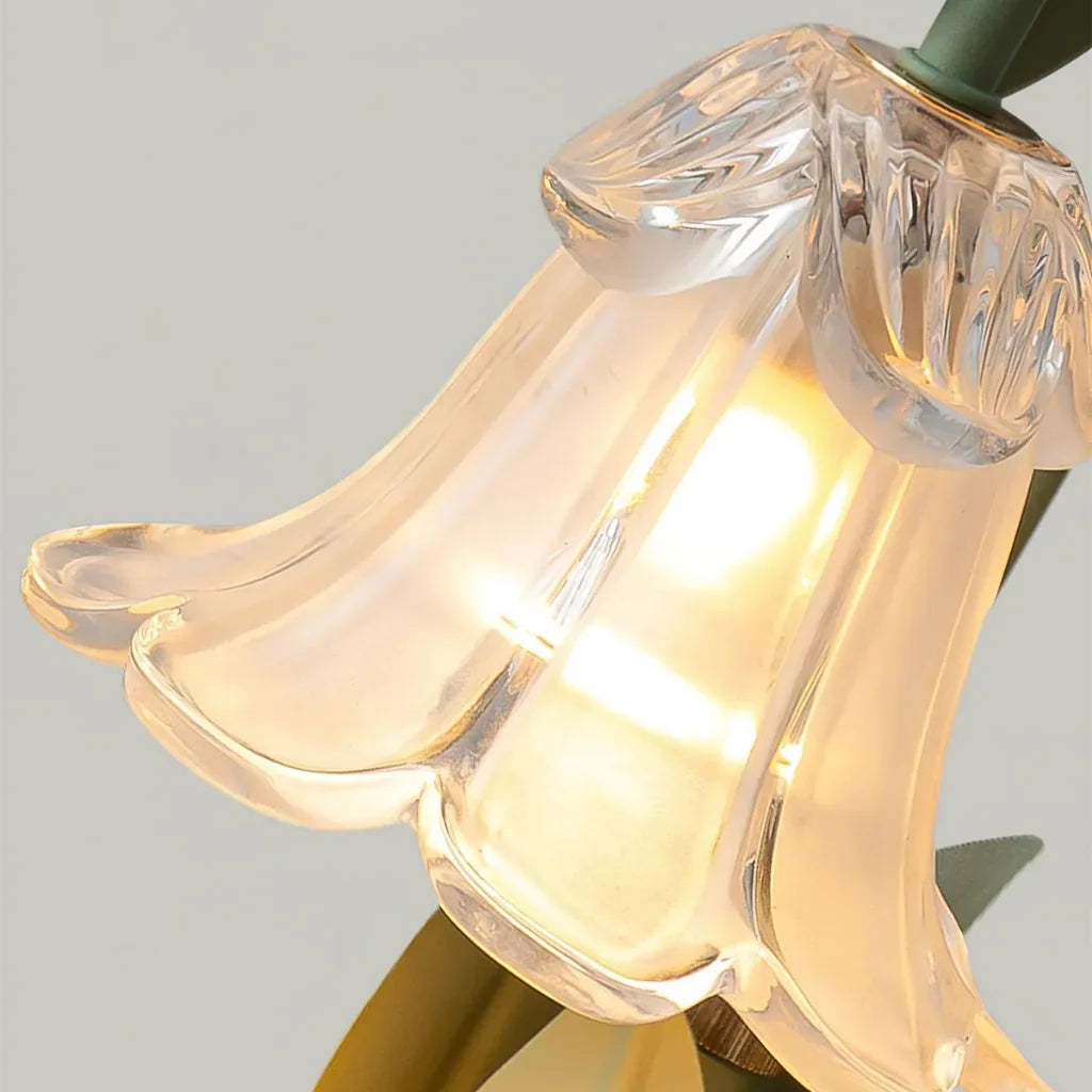 Dimmable Flower Shade Candle Warmer Lamp