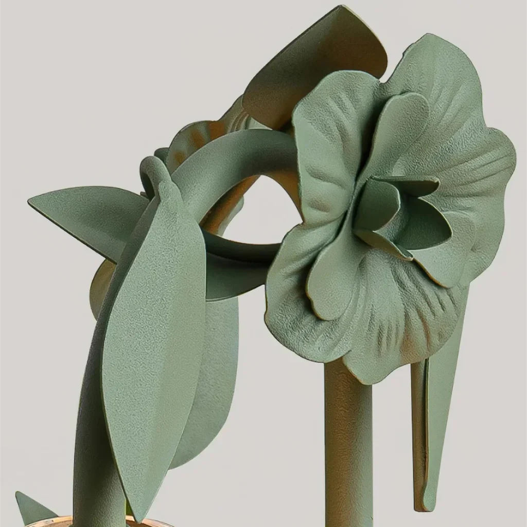 Dimmable Flower Shade Candle Warmer Lamp