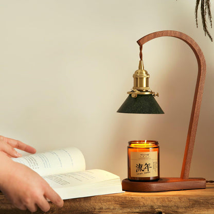 Modern Angled Arm Candle Warmer Lamp