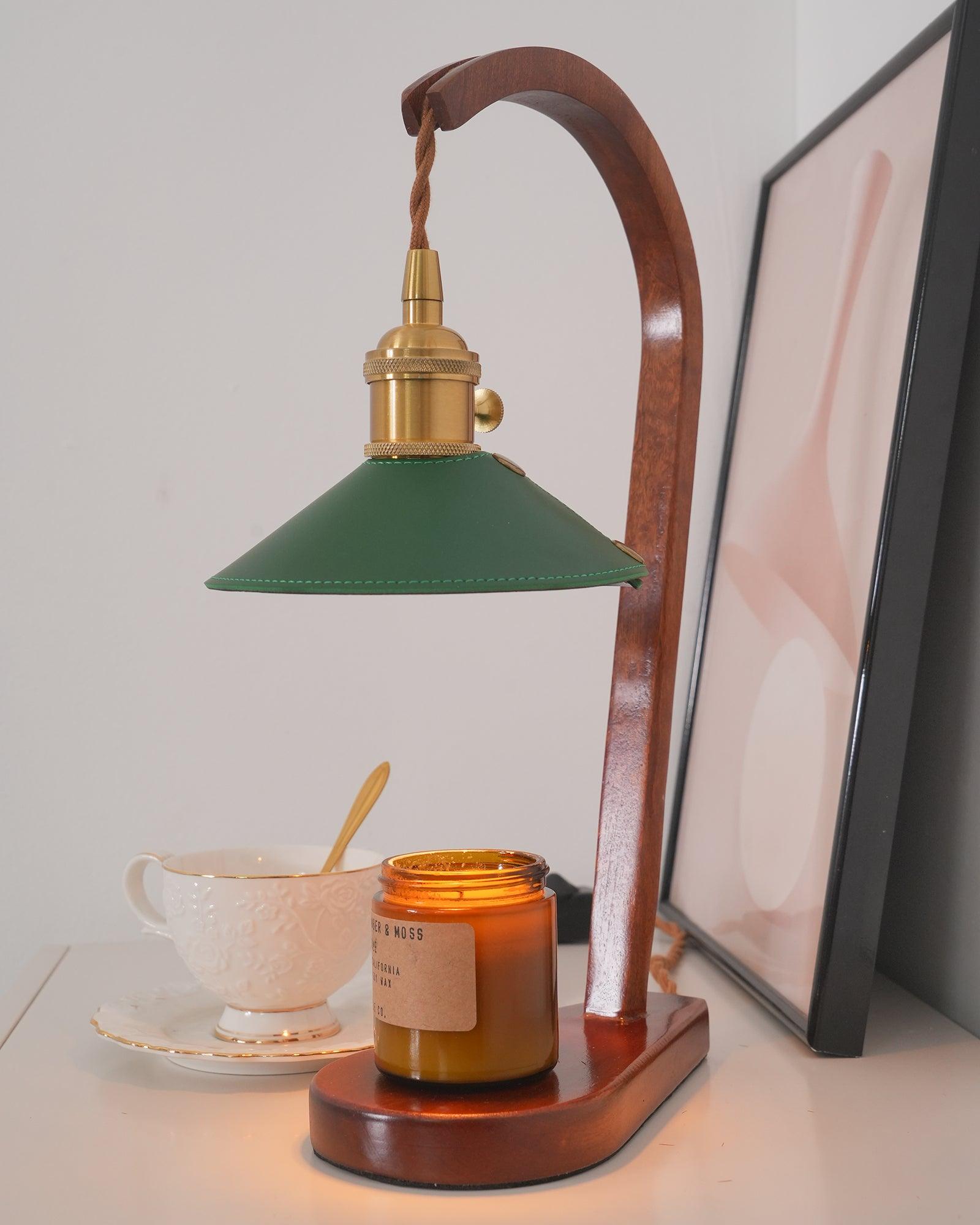 Curved Gooseneck Candle Warmer Lamp