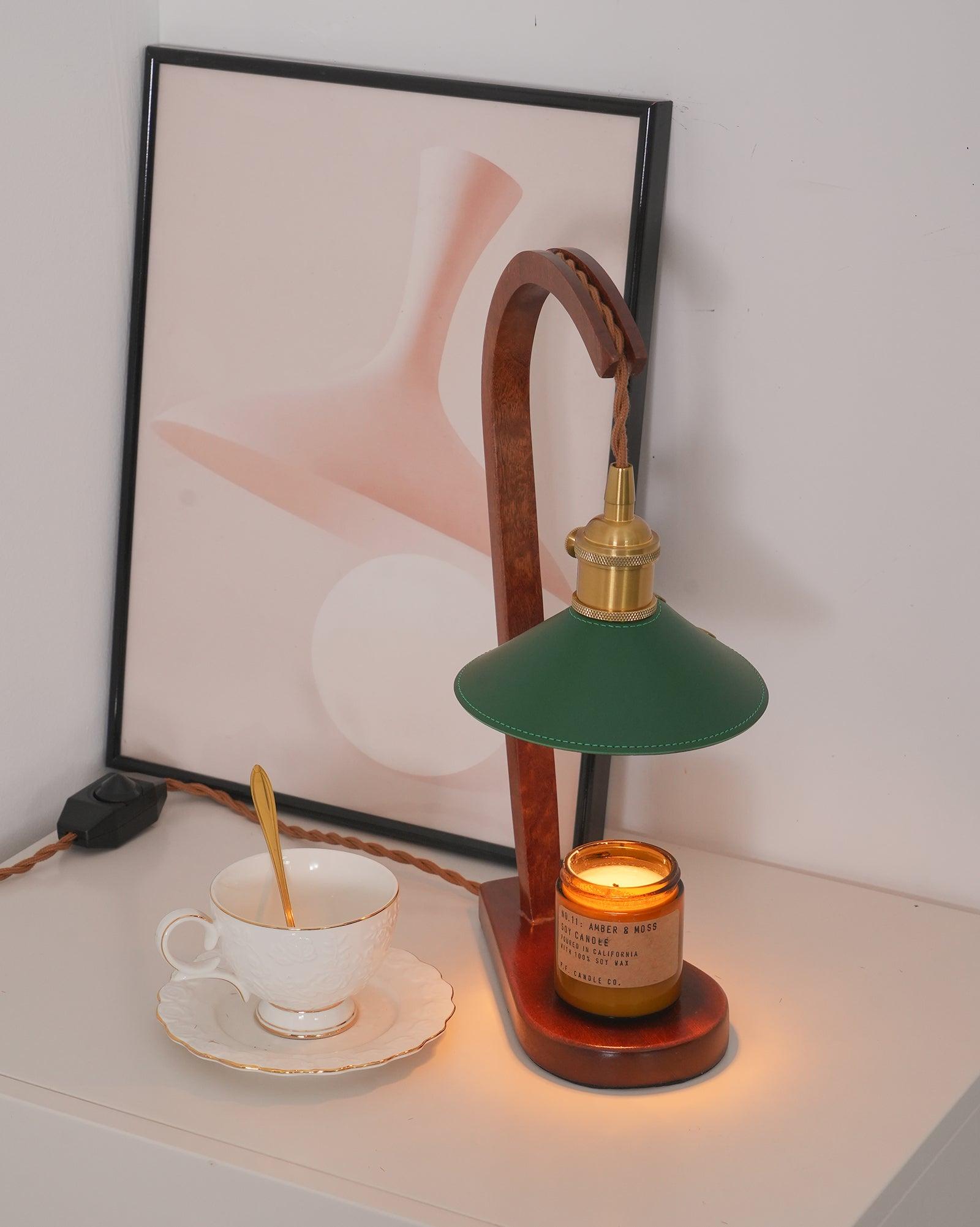 Curved Gooseneck Candle Warmer Lamp