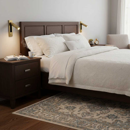 Inset Bedside Reading Wall Light