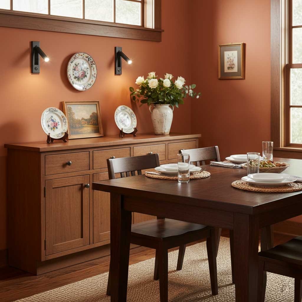 Inset Bedside Reading Wall Light