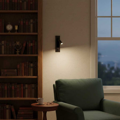 Inset Bedside Reading Wall Light