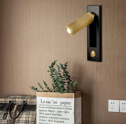Inset Bedside Reading Wall Light
